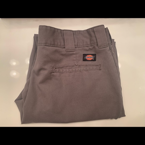 Gray Dickies 85 Slim Taper Flex Khaki 